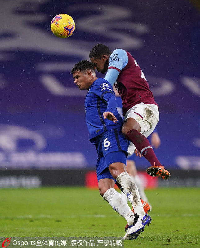 蒂亚戈席尔瓦指挥防线,切尔西零封豪取三分